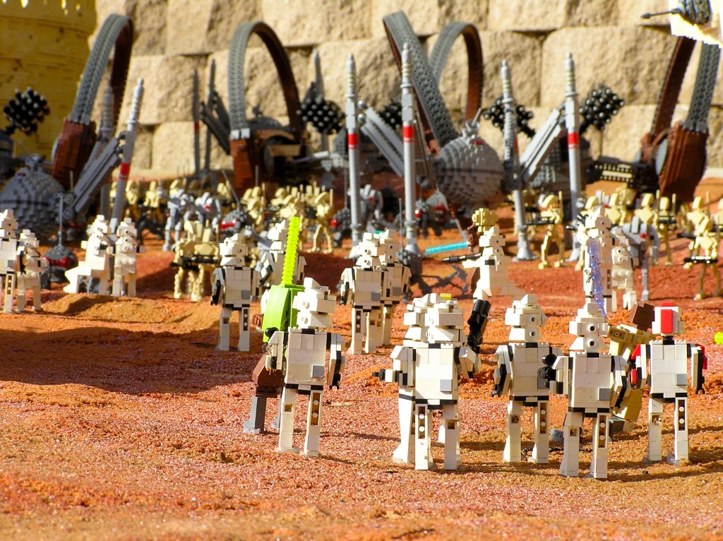 An entire section of the park is dedicated to Star Wars.