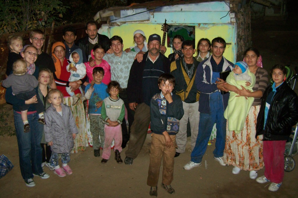 One of the Gypsy communities we meet with each week, near our home